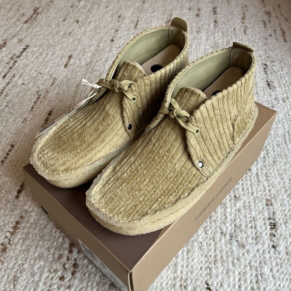 NEW Clarks x Liam Gallagher LG Collab Desert Rain Shoes Men 9 Wallabees EU 42 - Picture 4 of 15